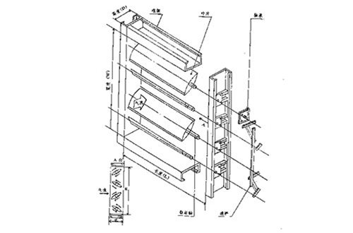 调节档板风门系列